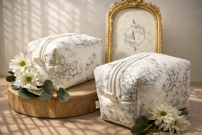Trousse Jouy noir - Chic et pratique